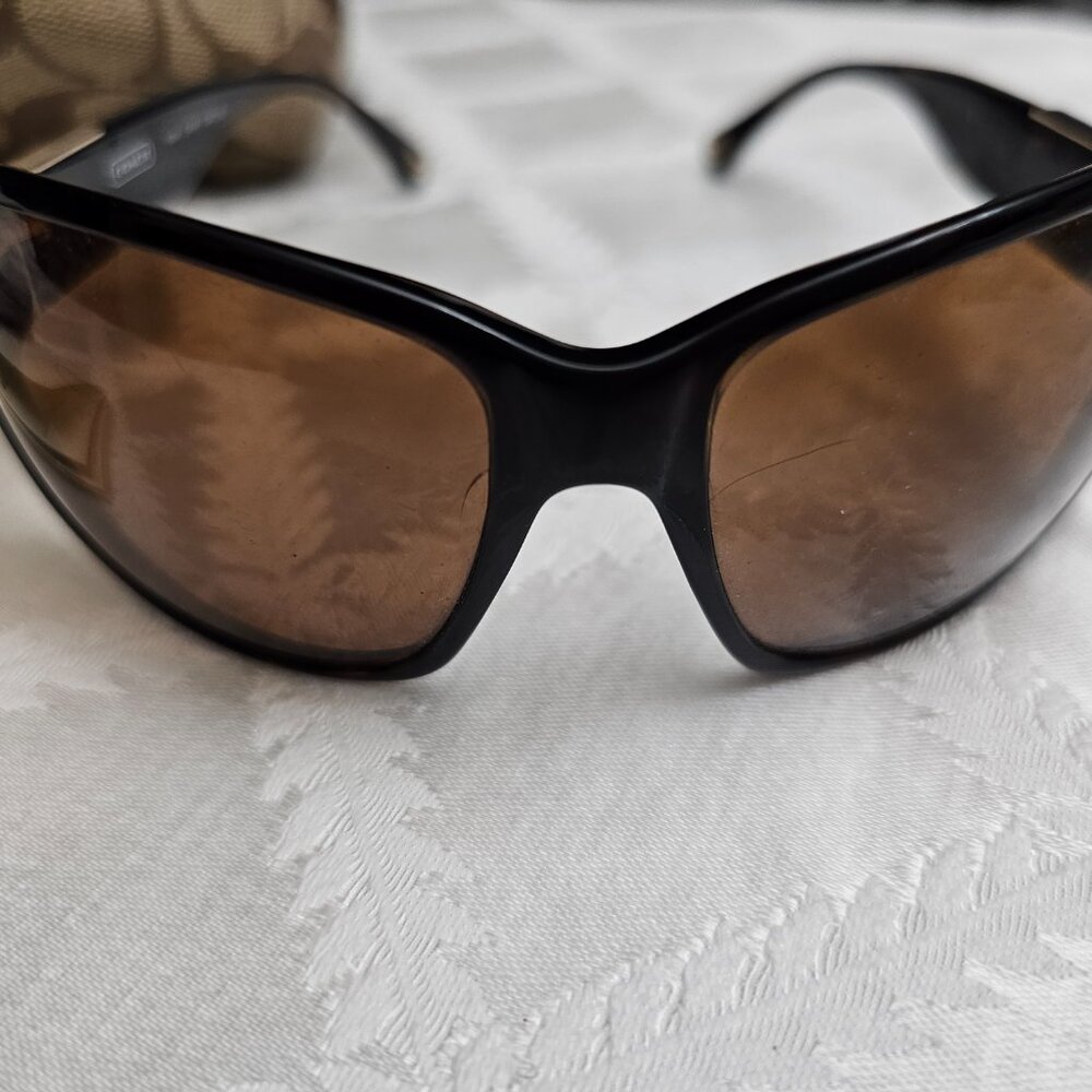 Coach Nina Sunglasses S494 in Tortoise! Comes with Case! - Picture 9 of 11